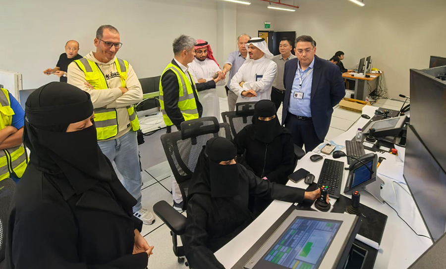 HUTCHISON PORTS JAZAN WELCOMES THE PRESIDENT OF THE ROYAL COMMISSION