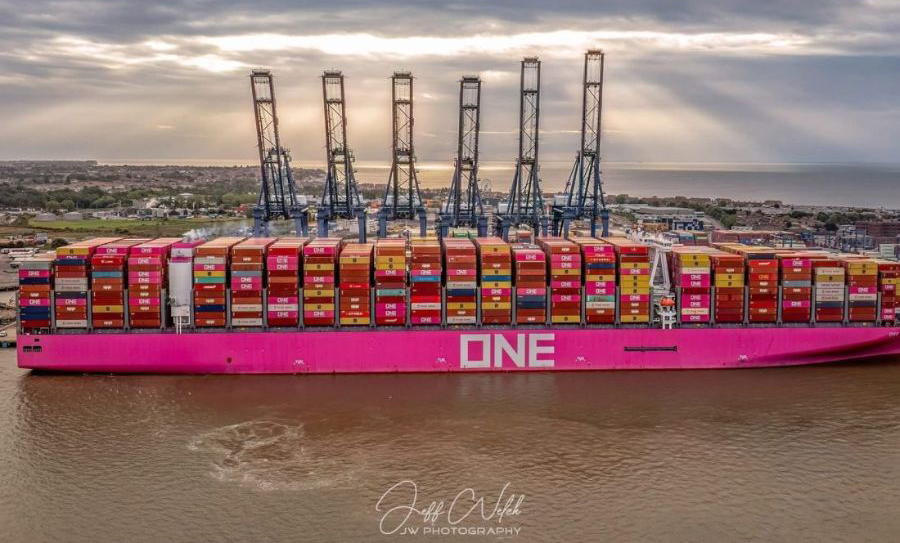 ONE Intelligence Makes Maiden Call to Felixstowe