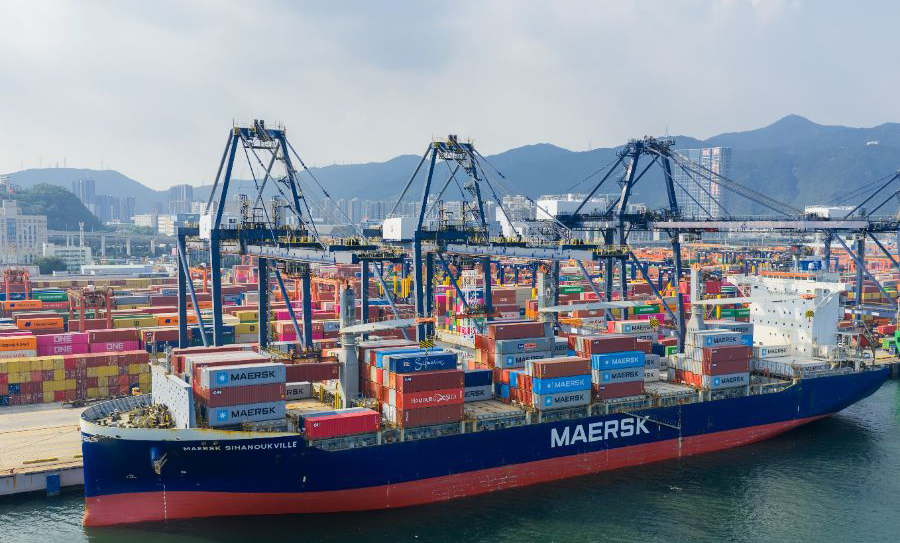 YANTIAN WELCOMES MAERSK'S NEW SH3 SERVICE